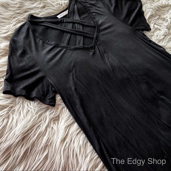 mrsalliexo | Black Stylish Criss Cross Basic - Picture 8 of 10